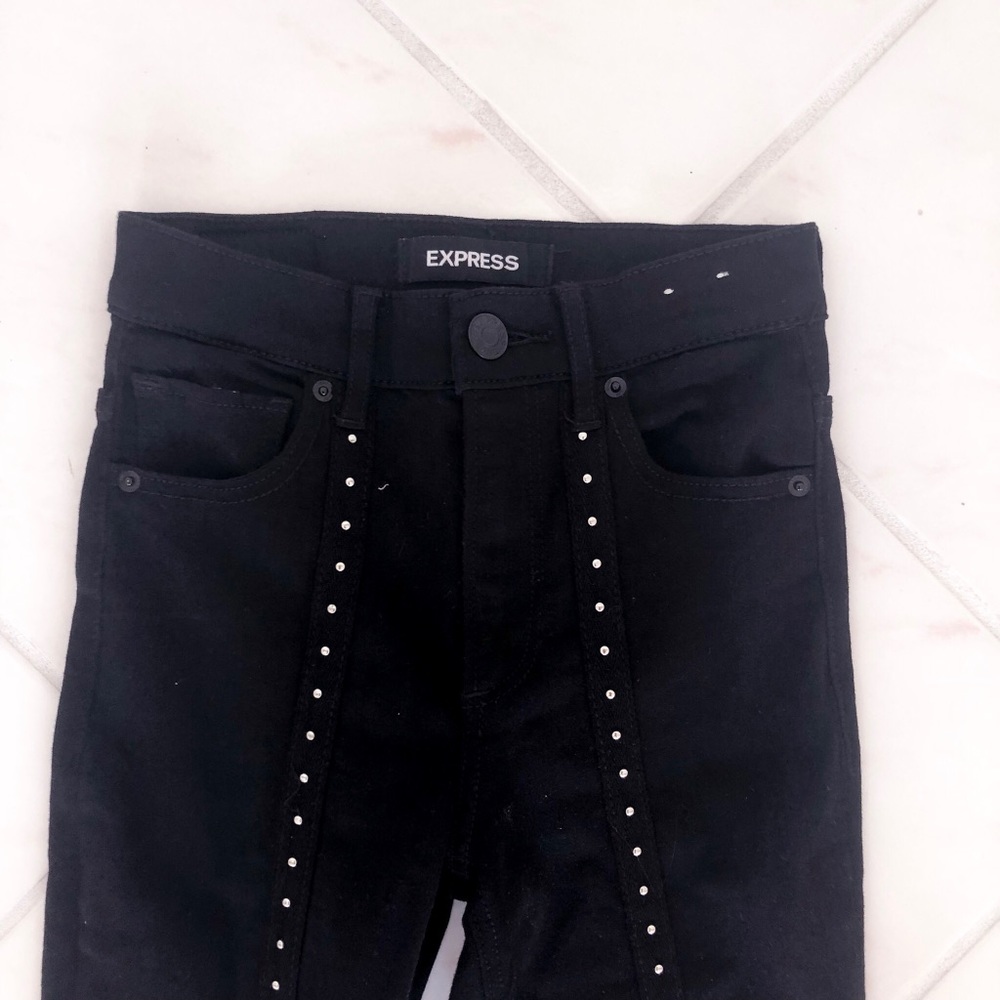 Studded Black Skinny Jean